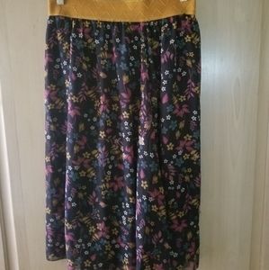 LuLaRoe Flower Skirt